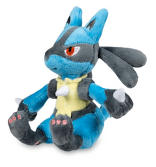 Lucario Sitting Cuties Plush - 6 In